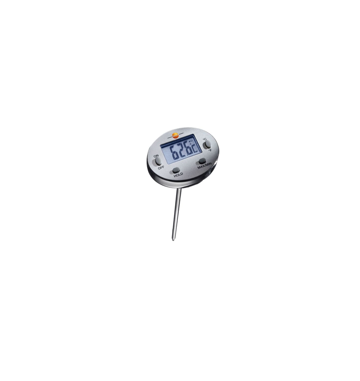 Waterproof mini probe thermometer
